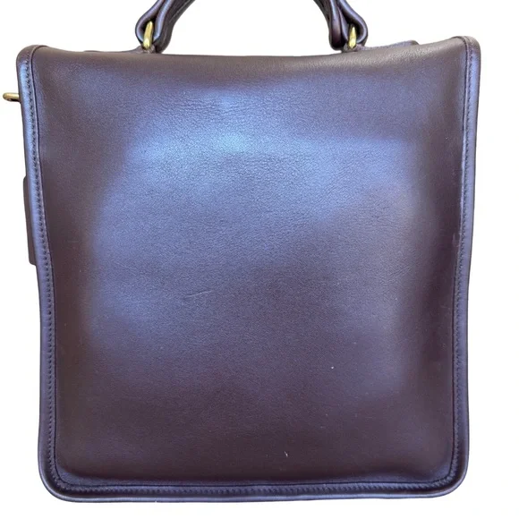 Coach Brown Leather Shoulder Bag - Picture 2 of 10